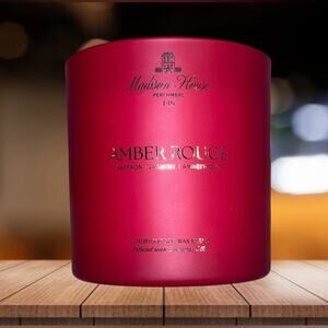 NEW! Madison House Perfumers 149 Amber Rouge Candle 13oz